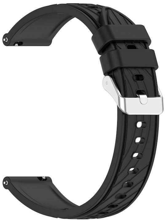 Xiaomi Watch S1 Active Stripe Texture Ζάντα Ρολογιού Σιλικόνης 22 Mm Μαύρο Xiaomi Watch S1 Active Stripe Texture Ζάντα Ρολογιού Σιλικόνης 22 Mm Μαύρο
