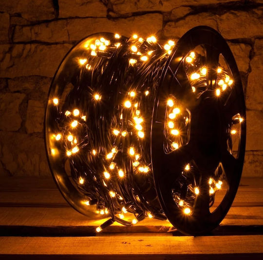 Lichterketten LED 100m. Warmes Weiß in Zeichenfolge 1Stück