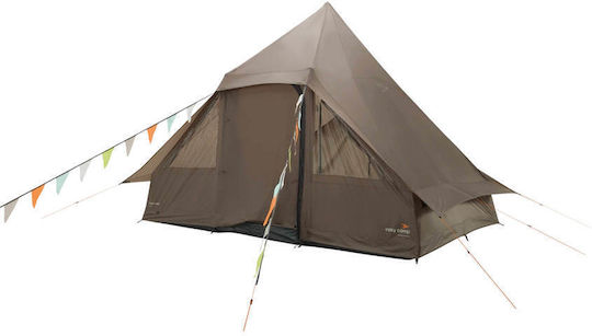 Easy Camp Orsa Cabin Къмпинг Сцена Типи Бежова 4 Сезона за 8 Човека 365x270x170см