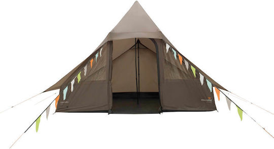 Easy Camp Orsa Cabin Къмпинг Сцена Типи Бежова 4 Сезона за 8 Човека 365x270x170см