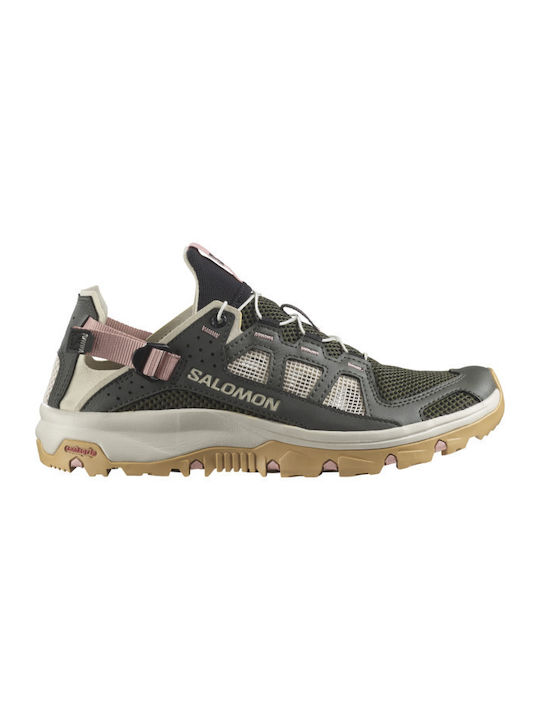 Techamphibian 5 Γυναικεία Αθλητικά Παπούτσια Trail Running Peat - Rainy Day - Hyma Pink