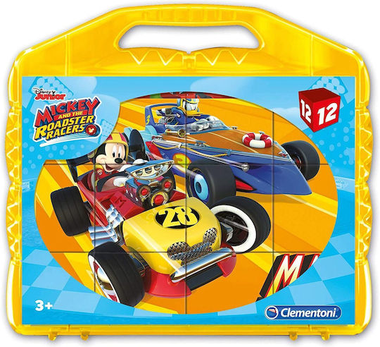Kinderpuzzle Mickey And The Roadster Racers 12pcs Clementoni