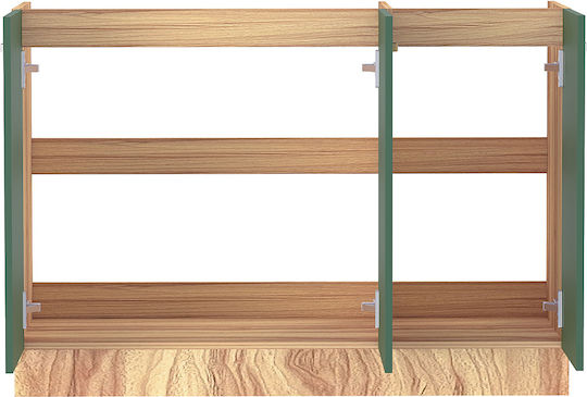 Sink Cabinet Πράσινου 120x50x85pcs