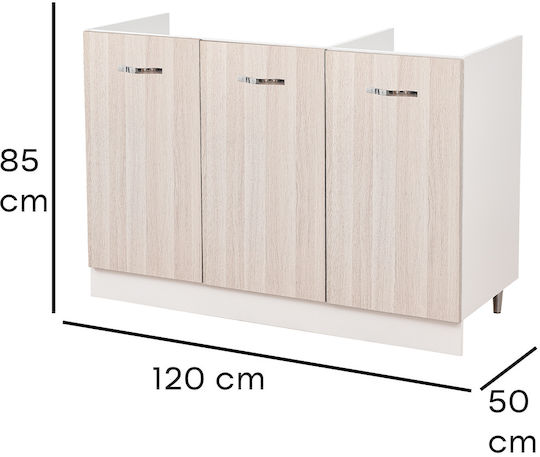 Шкаф за Мивка Elm 120x50x85бр