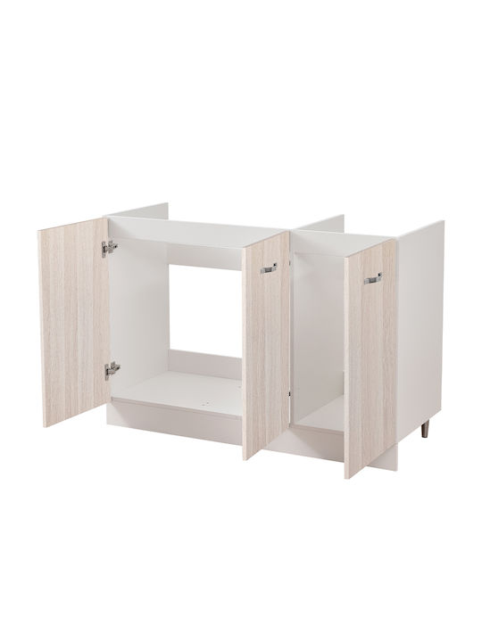 Sink Cabinet Elm 120x50x85cm