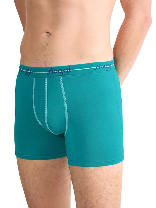 Start Short C2p Slipuri pentru bărbați Turquoise 2Pachet