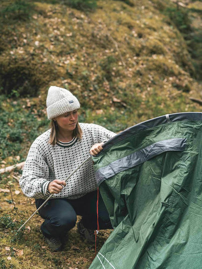 Robens Cress 2 Pro Χειμερινή Σκηνή Camping Τούνελ Ορειβασίας Πράσινη με Διπλό Πανί για 2 Άτομα Αδιάβροχη 4000mm 270x175x100εκ.