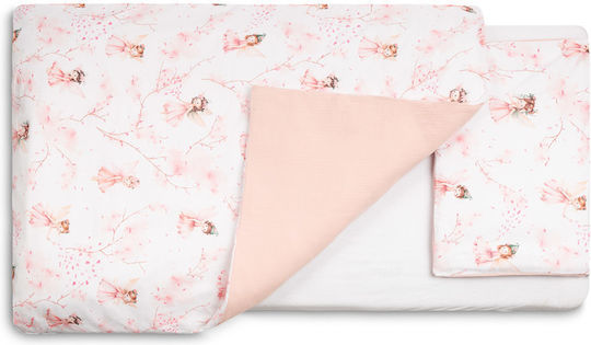 Sensillo Set Für Krippe Pink 2Stück