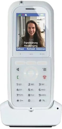 Agfeo Dect 77 Schnurlos IP-Telefon in Schwarz