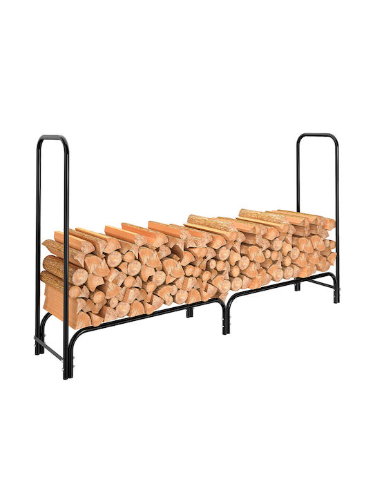 Bakaji Metallisch Regal Holzlagerung 200x36x115cm