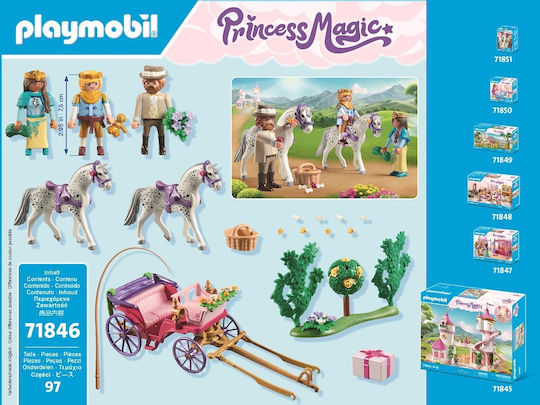 Playmobil Princess Magic Ride With the Royal Carriage for 4-10 years old