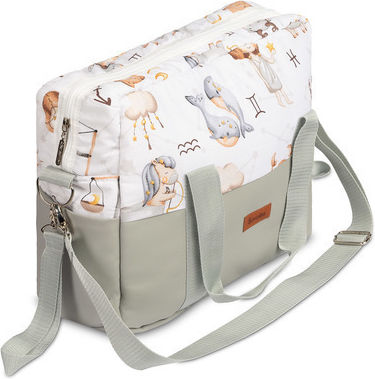 Sensillo Shoulder/Hand Diaper Bag Gray 43x30x13cm.