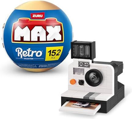 Zuru Max Build Retro Series Building Blocks for 8+ Years 1 Piece (Various Designs) 1pc