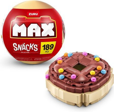 Zuru Max Build Snack Series 1 Building Blocks for 8 Plus Years 1 Piece (Various Designs) 1pc