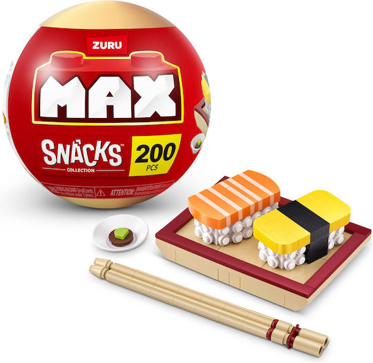 Zuru Max Build Snack Series 1 Building Blocks for 8 Plus Years 1 Piece (Various Designs) 1pc