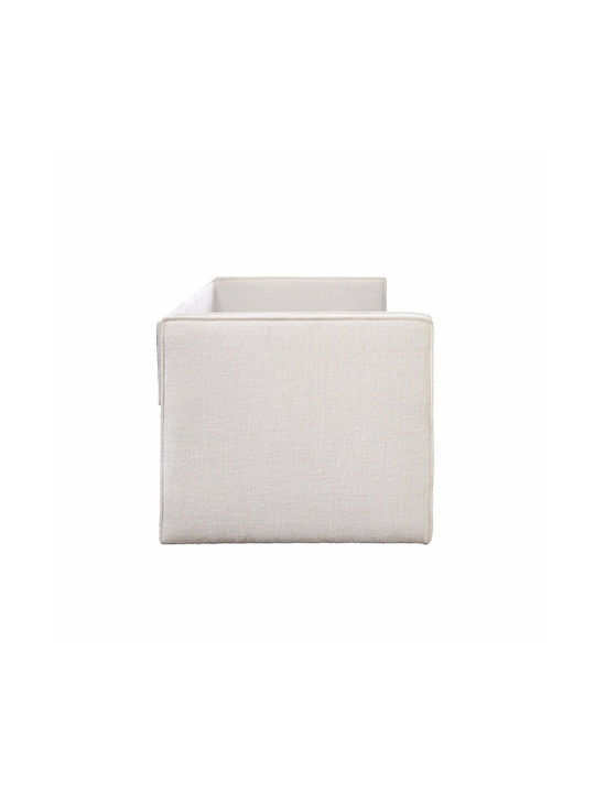 Calmo Διθέσιος Καναπές Κρεβάτι Cream 90x190εκ.