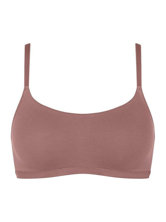 Women's Bra without Padding Cocoa