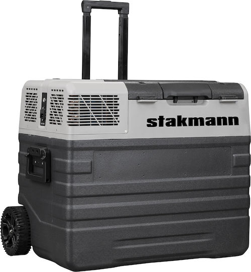 Stakmann Преносим Хладилник 52л 12V / 220V Черен