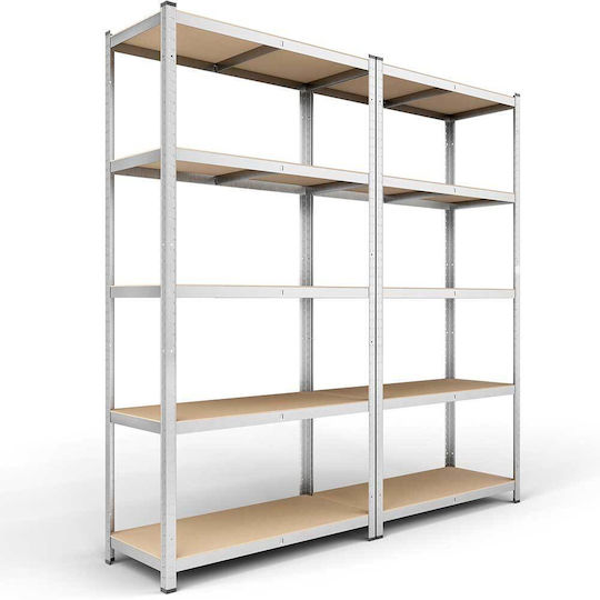 Bakaji Dexion Regal Verzinkt 90x40x180cm 02814001