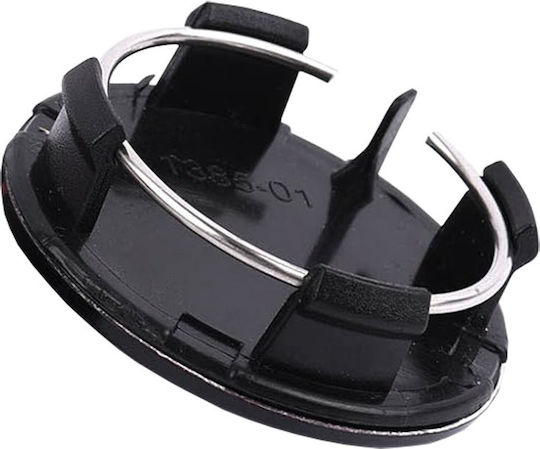 Tesla Wheel Center Cap Black Chrome 57mm 1pc
