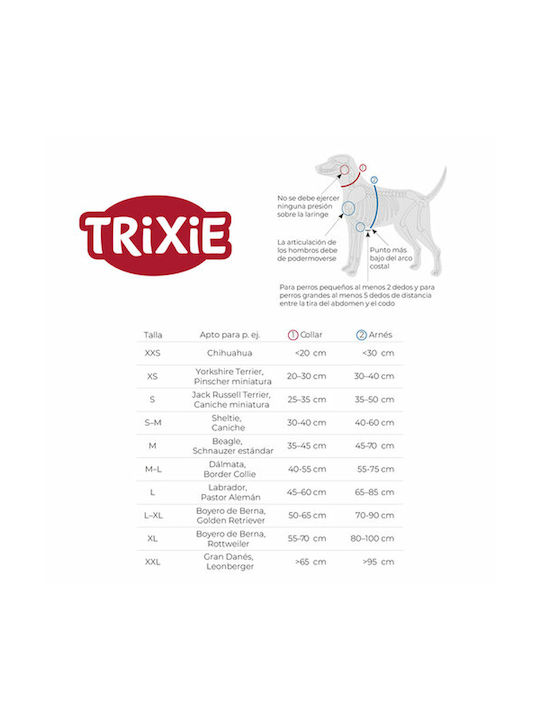Нагръдник за куче Trixie сив