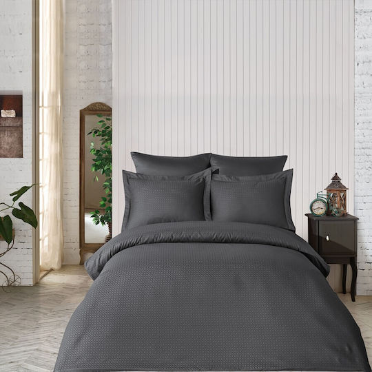 Şaheser Set Double 200x220 Anthracite Gray