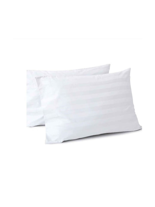 Pucioasa Σετ Μαξιλαροθήκες White 45x45εκ.