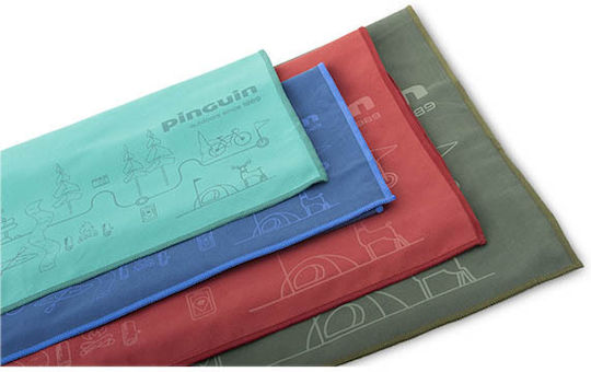 Pinguin Prosoape Din Microfibră Față Antibacterian Gri 120x60cm Micro Towel Map