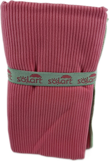 Solart Microfiber Body Towel 220gr/m² Pink 110x175cm