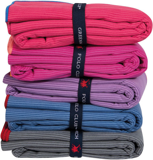 Greenwich Polo Club Prosop Din Microfibră Pentru Corp 280gr/m² Roșu 160x80cm