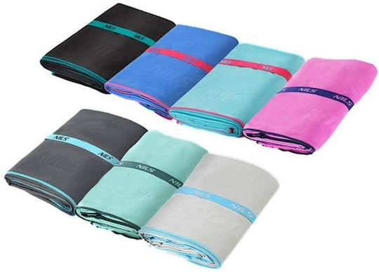 Nils Πετσέτα Microfiber Σώματος 200gr/m² Ροζ 90x200εκ.