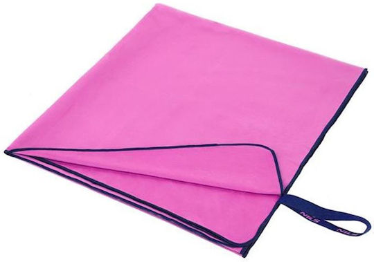 Nils Πετσέτα Microfiber Σώματος 200gr/m² Ροζ 90x200εκ.