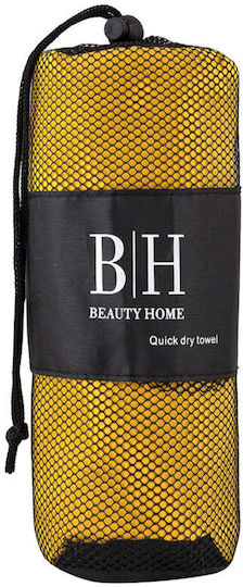 Beauty Home Mikrofasertuch Körper 200gr/m² Gelbe 160x90cm