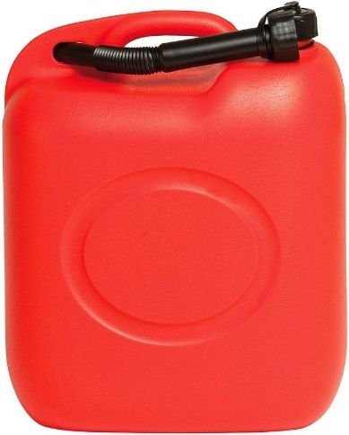 Maurer Double-Position Fuel Can Plastic with Extension Tube 10L Red