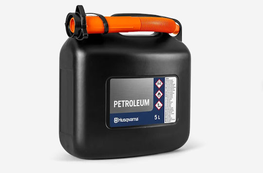 Husqvarna Fuel Can Double Position Plastic with Extension Tube 5lt Black