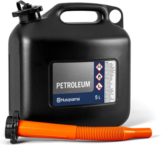 Husqvarna Fuel Can Double Position Plastic with Extension Tube 5lt Black
