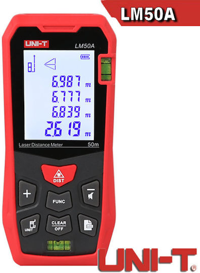 Uni-T Laser Distance Meter LM50A with Range up to 50m