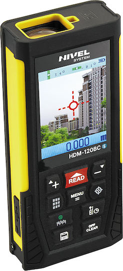 Nivel Μέτρο Laser HDM-120BC Bluetooth με Δυνατότητα Μέτρησης 120m