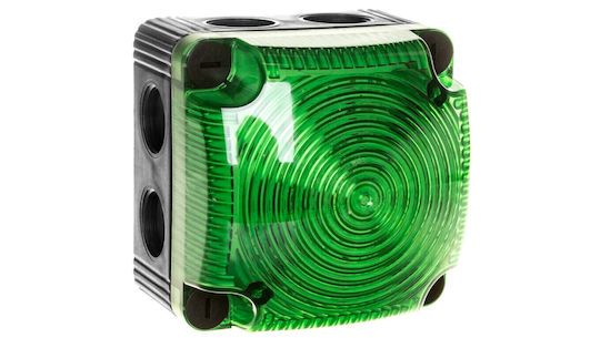 Werma Alarm System Beacon with Green LED 24V