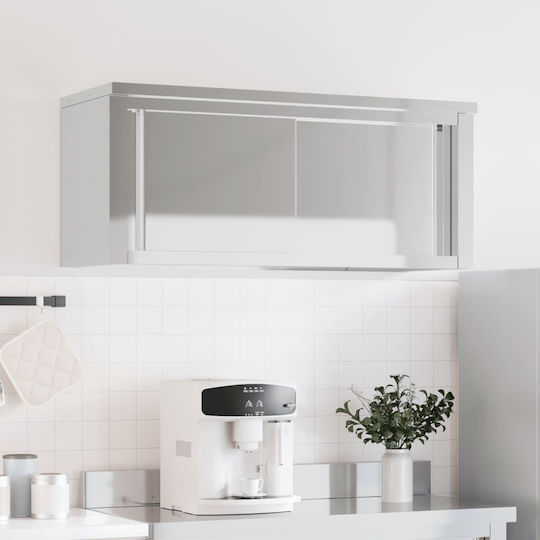 vidaXL Ερμάριο με Συρόμενες Πόρτες 110x40x46cm