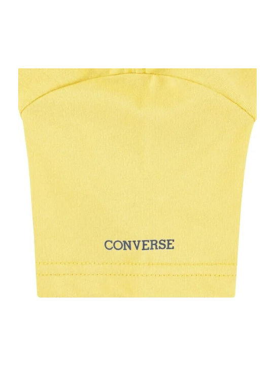Kids' Set with Shorts Summer 2pcs Yellow Retro Remix Ft