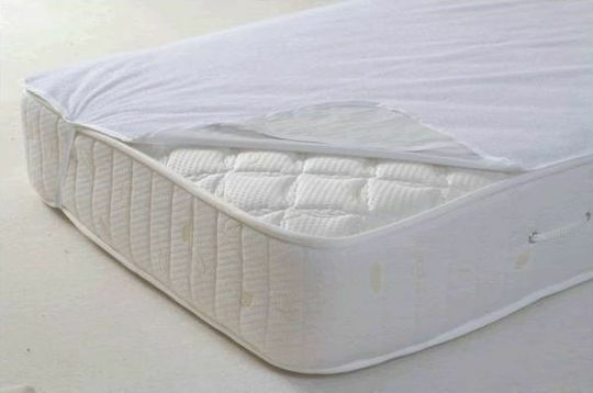Gentug Schutzauflage Doppel Wasserdicht mit Rock Comfort Nights Weiß 140x200cm