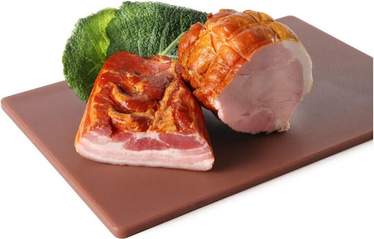 Hendi HDPE Brown Cutting Board 45.5x30x1.3cm