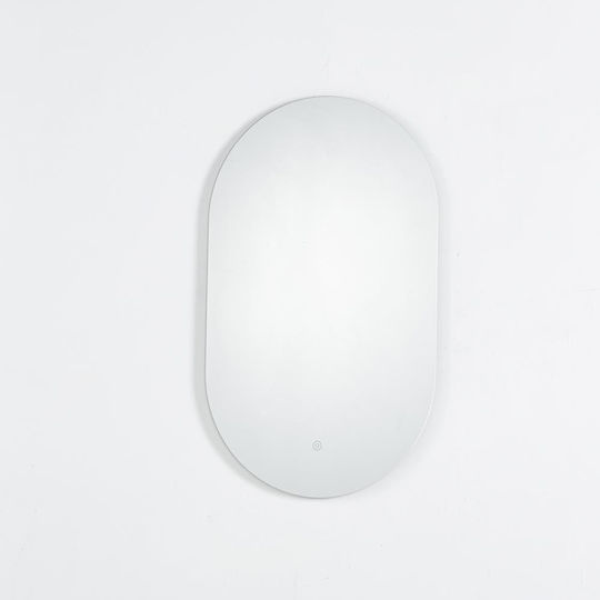 Next 18890-09---2 Καθρέπτης Οβάλ Μαύρος & LED Φωτισμό 80x50cm Next 18890-09---2 Καθρέπτης Οβάλ Μαύρος & LED Φωτισμό 80x50cm