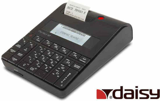 Carat Daisy Perfect M Registrierkasse mit Batterie in Schwarz Farbe