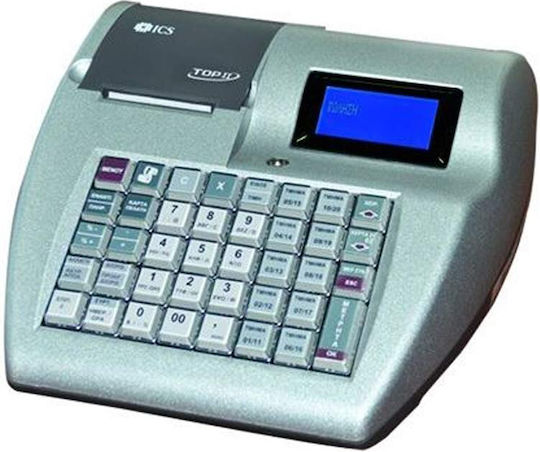 ICS Top II Ταμειακή Μηχανή σε Ασημί Χρώμα
