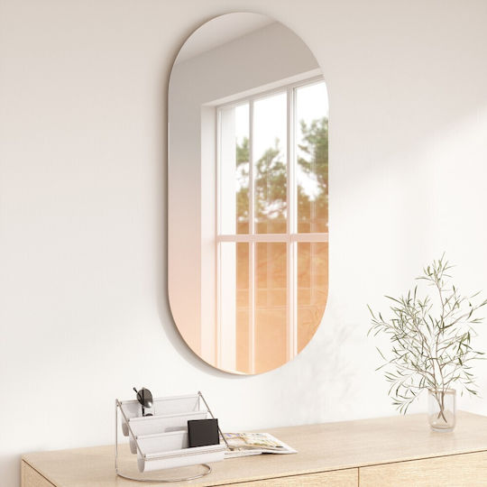 Umbra Misto Wall Mirror Oval with Bronze Frame 91.4x45.7cm 1pcs