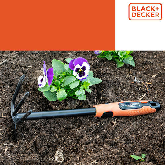 Black & Decker Τσαπάκι Χειρός με Κοντάρι 30cm