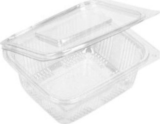 Lux Plast Disposable Plastic PET Tableware for Cold 250ml Transparent 50pcs Container