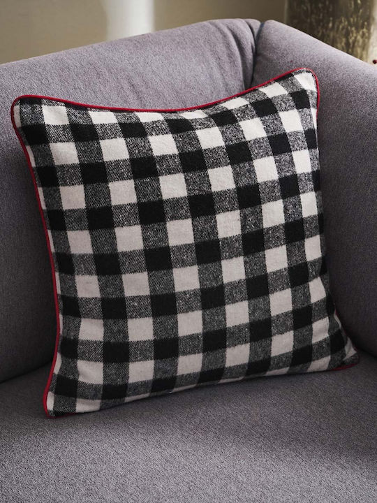 Gofis Home Christmas Decorative Square Pillowcase Multicolored 43x43cm